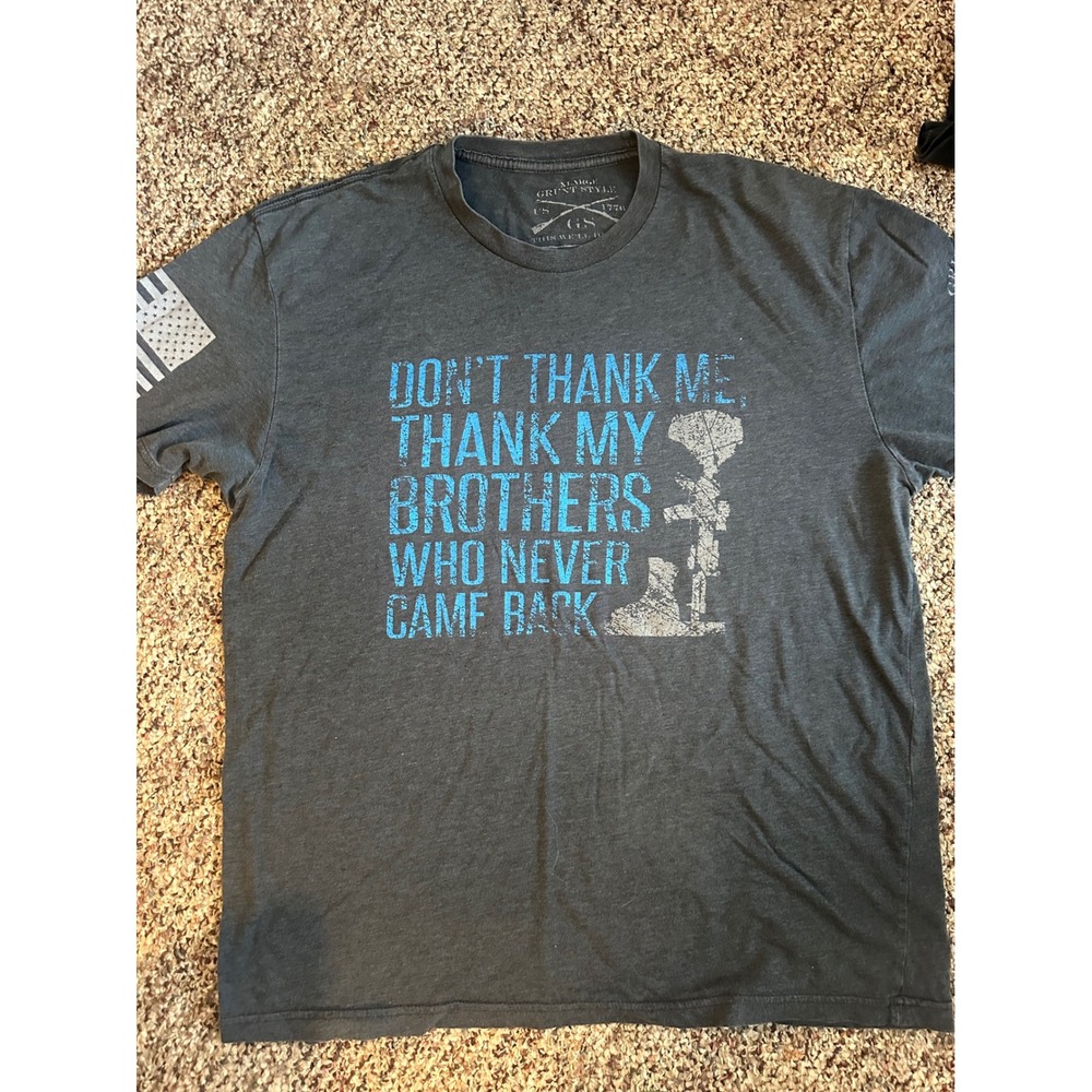 Grunt Style- Don't Thank Me tee, Men's XL